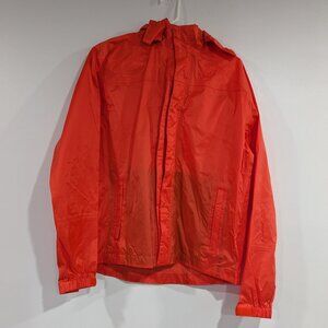SAIL Waterproof Windbreaker Jacket Orange Red Size 14